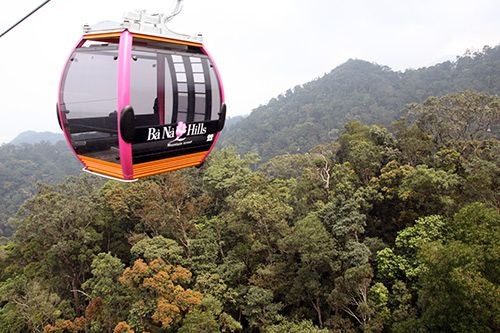 C&aacute;p treo B&agrave; N&agrave; lập 4 kỷ lục ch&iacute;nh thức hoạt động