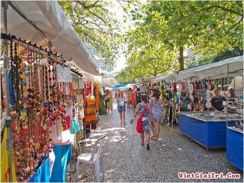 Khu chợ Hippie hấp dẫn nhất Brazil