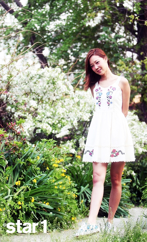 Mỹ nh&acirc;n H&agrave;n khoe sắc trong nắng