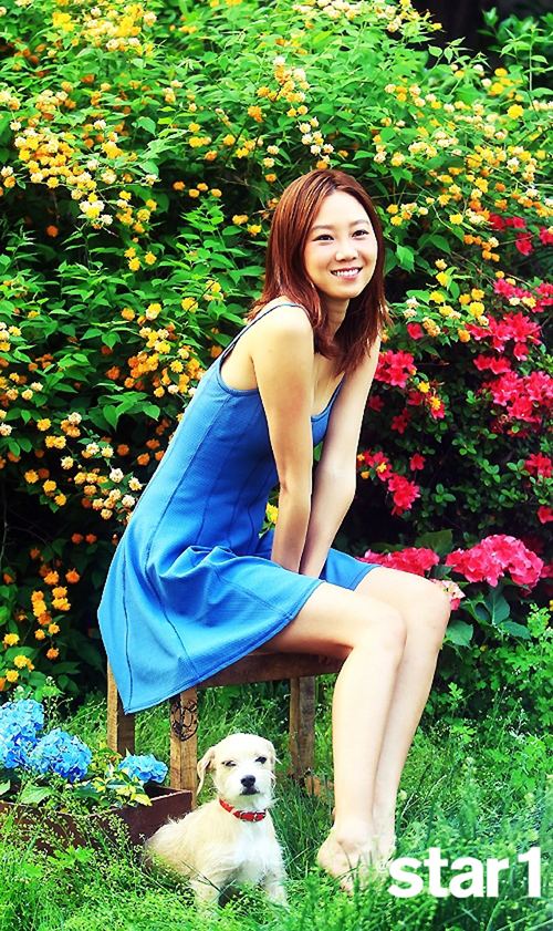 Mỹ nh&acirc;n H&agrave;n khoe sắc trong nắng