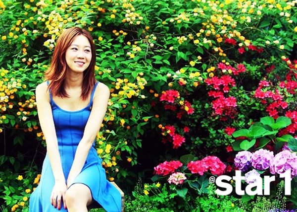 Mỹ nh&acirc;n H&agrave;n khoe sắc trong nắng