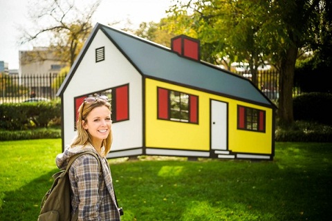Nhà “House I” của Roy Lichtenstein, Mỹ