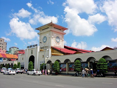Du lịch Sài Gòn - chợ Bến Thành