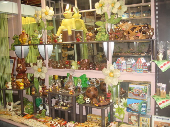 Bảo t&agrave;ng chocolate Bỉ