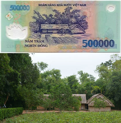 điểm du lịch trên đồng tiền Việt Nam