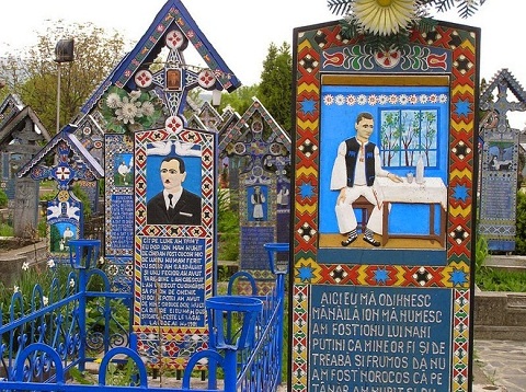 Nghĩa địa niềm vui ở Rumani