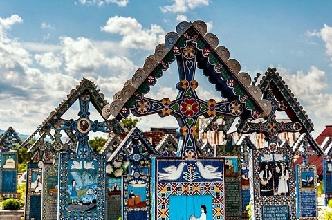 Nghĩa địa niềm vui ở Rumani