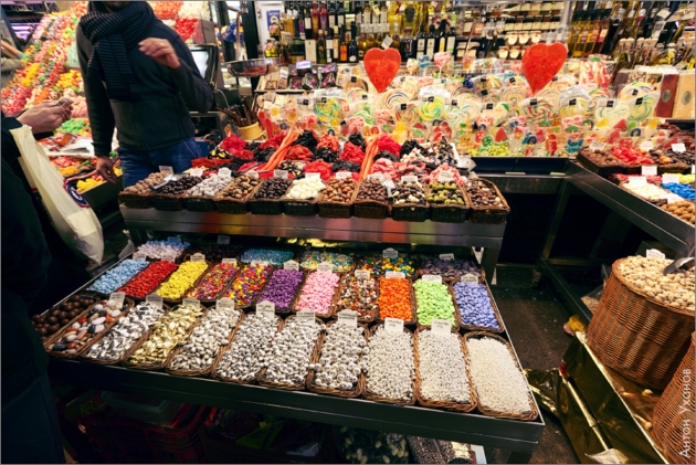 Ngất lịm ở khu chợ kẹo ngọt Bokeria