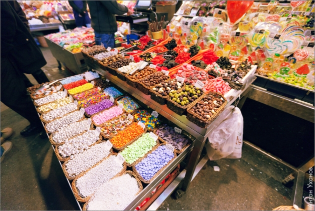 Ngất lịm ở khu chợ kẹo ngọt Bokeria