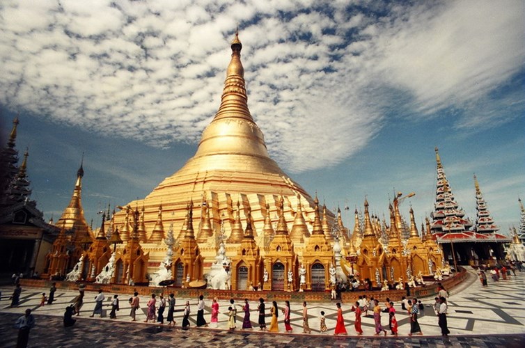 Chùa Vàng Shwedagon ở Yangoon -13