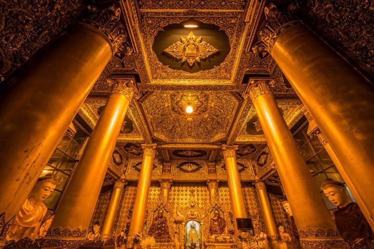 Chùa Vàng Shwedagon ở Yangoon -06