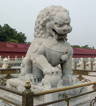 Sư tử trước Thiên An Môn, Trung Quốc