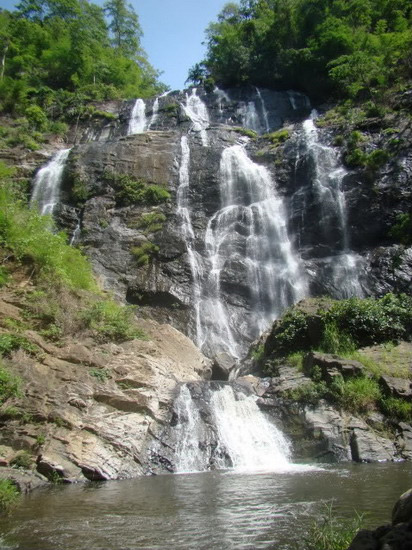 Vườn treo lưng n&uacute;i ở đ&egrave;o S&ocirc;ng Pha