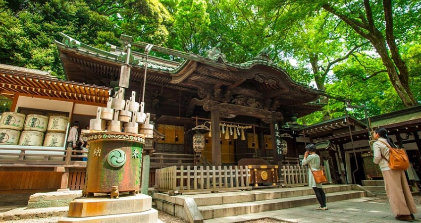 Đền thờ Omiya với sự trang nghiêm và cổ kính