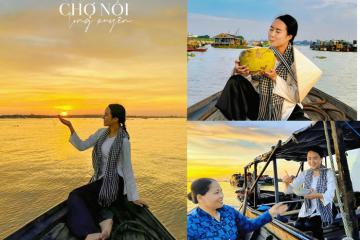 Du lịch chợ nổi Long Xuyên: Trải nghiệm sáng ăn bún, ngắm bình minh trên sông Hậu như người bản địa