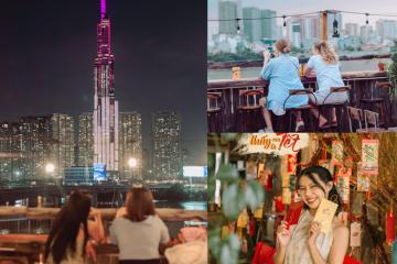 Hò hẹn giao thừa lãng mạn tại 5 quán rooftop ngắm pháo hoa ở TP HCM