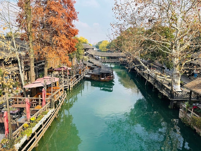 Khung cảnh tuyệt đẹp đang chờ khách du lịch Ô Trấn Trung Quốc