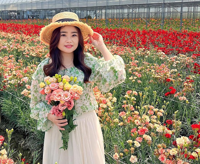 Tới Làng hoa miền Tây đẹp Cái Mơn để ngắm hoa, mua hoa thôi nào