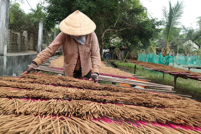 Làng hương Quán Hương Quảng Nam cách trung tâm thành phố không xa