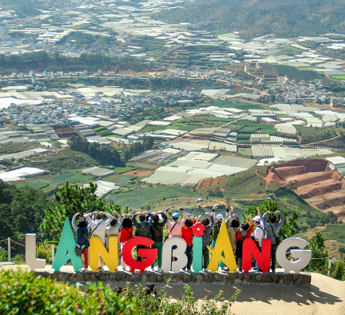 Khu du lịch Lang Biang cách Mộng Đào Nguyên Đà Lạt không xa