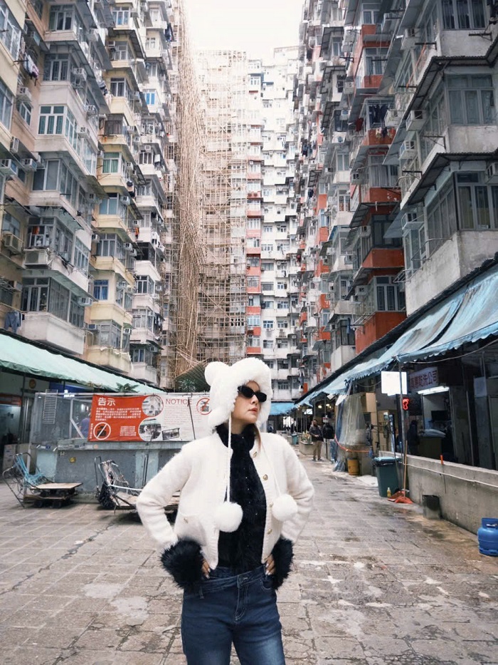 Chuyến trở lại Hồng Kông gợi lại cho Phạm Quỳnh Anh nhiều kỷ niệm thời thanh xuân. Ảnh: FBNV