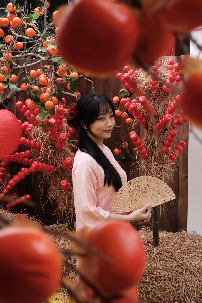 Lên đồ ngay tới quán cà phê trang trí Tết ở Nha Trang