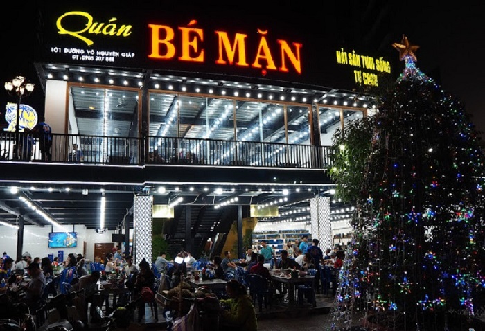 review quán Hải sản Bé Mặn Đà Nẵng bằng bất kỳ phương tiện nào