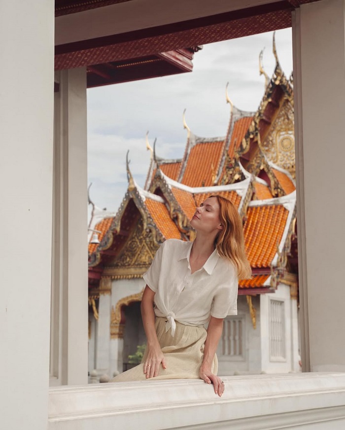 Chùa Wat Benchamabophit là một trong những địa điểm hành hương ở Bangkok mà du khách dừng chân nhiều nhất