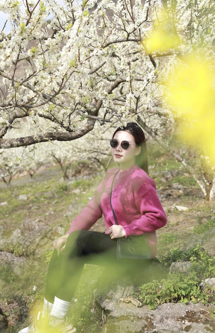 Pa Phách là điểm ngắm hoa mận Mộc Châu không thể bỏ qua