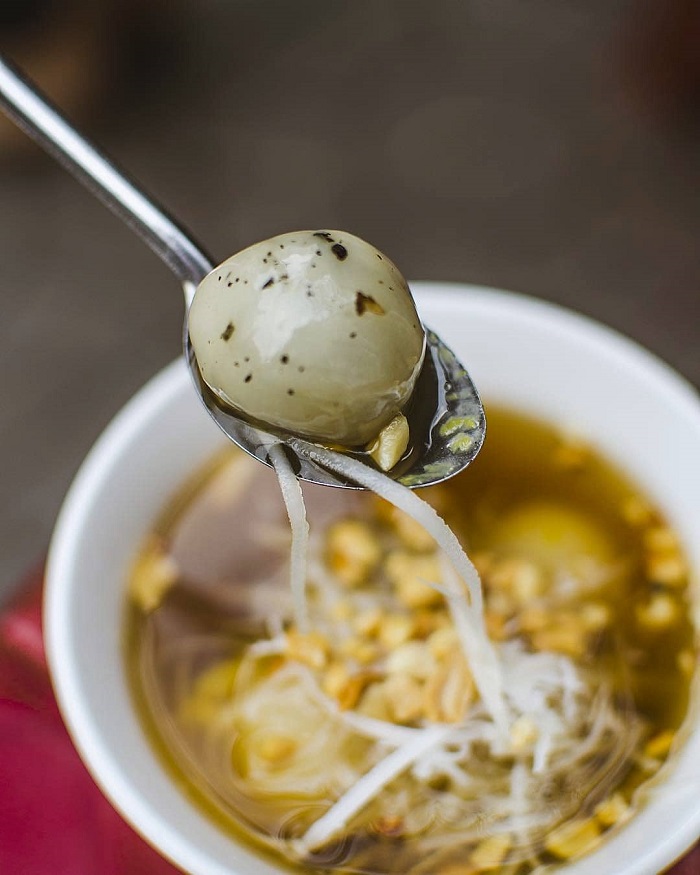 Chè vừng - sủi dìn là món ăn vặt ở Hải Phòng được yêu thích