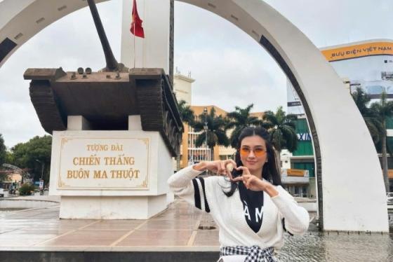 Diễn viên Kim Tuyến hào hứng trước cái lạnh buốt giá của Buôn Ma Thuột