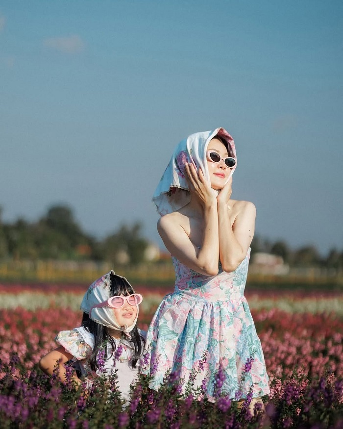 I Love Flower Farm là một trong những vườn hoa đẹp nhất Chiang Mai trồng rất nhiều loại hoa