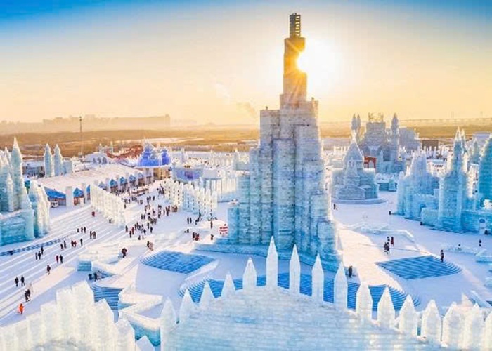 Lễ hội Băng Đăng tại Cáp Nhĩ Tân