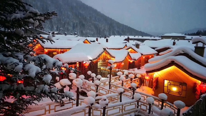 Quang cảnh của làng Tuyết Hương