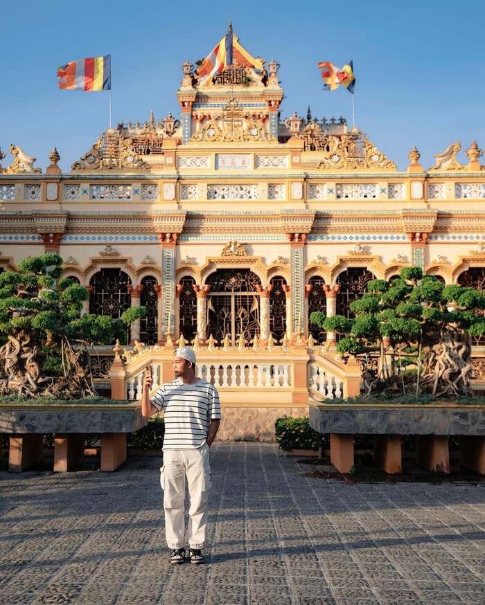 Chùa Vĩnh Tràng Tiền Giang -  Công trình Phật giáo tổng hòa giữa văn hóa Đông – Tây độc đáo