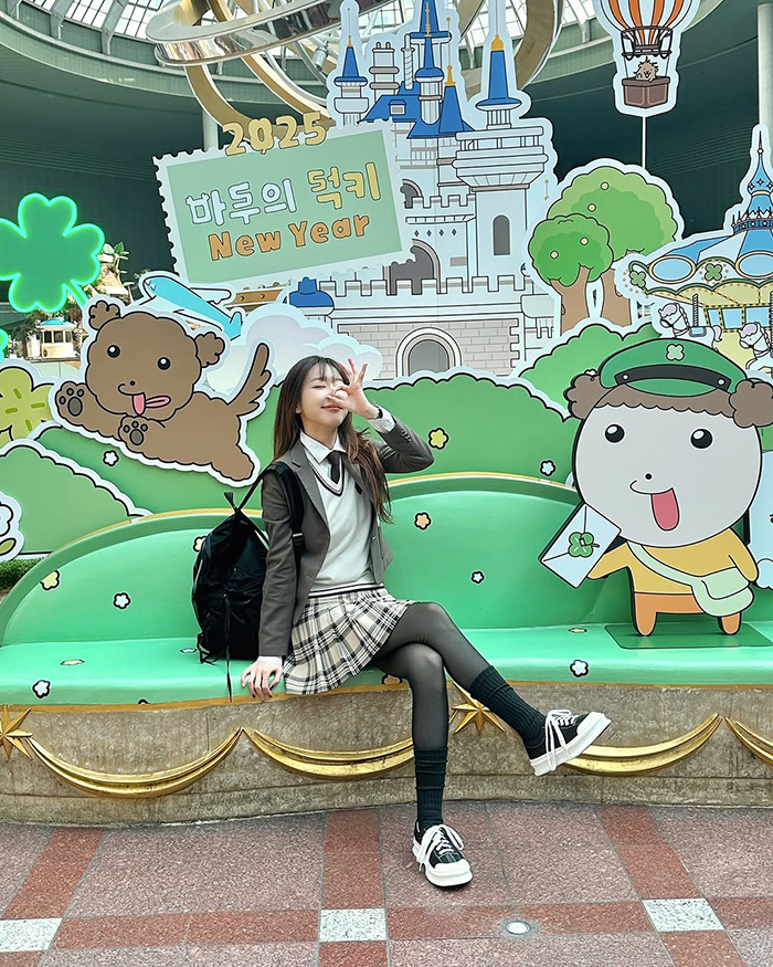 Khu vực dành cho trẻ em tại công viên Lotte World Hàn Quốc