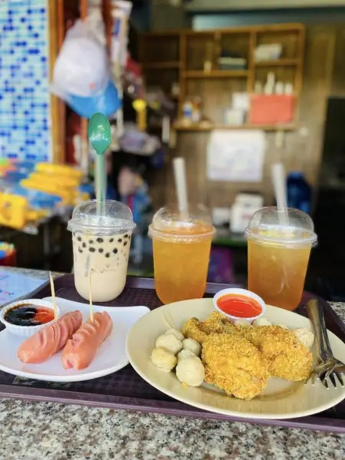 Ăn uống ở công viên nước Rio Long An