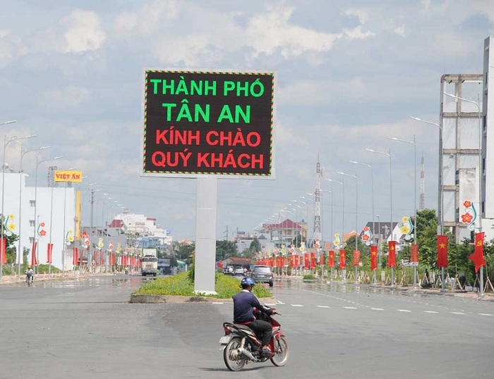 Bạn có thể dễ dàng di chuyển đến công viên nước Rio Long An