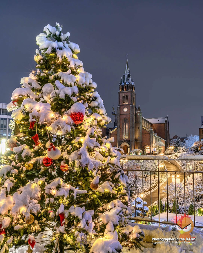 Khám phá kiến trúc nhà thờ lớn tại khu phố Myeongdong Hàn Quốc