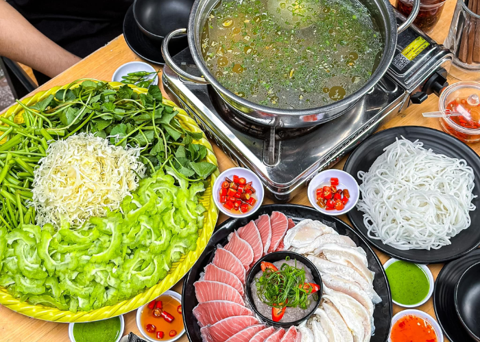 Lẩu cá cũng là món ăn được nhiều thực khách lựa chọn khi tới quán lẩu ngon tại Vũng Tàu này