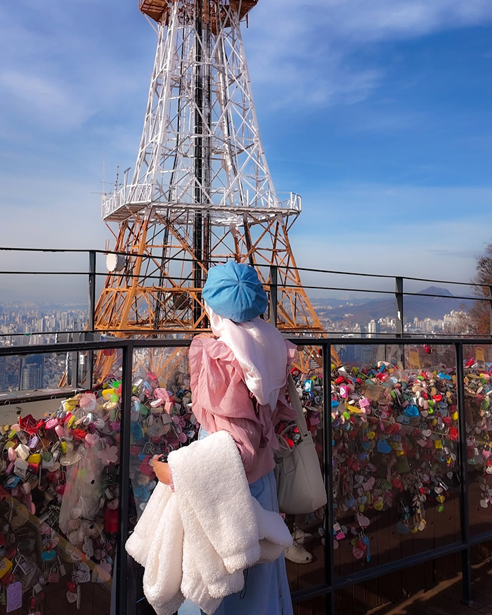 Đài quan sát toàn cảnh trân tháp Namsan Hàn Quốc