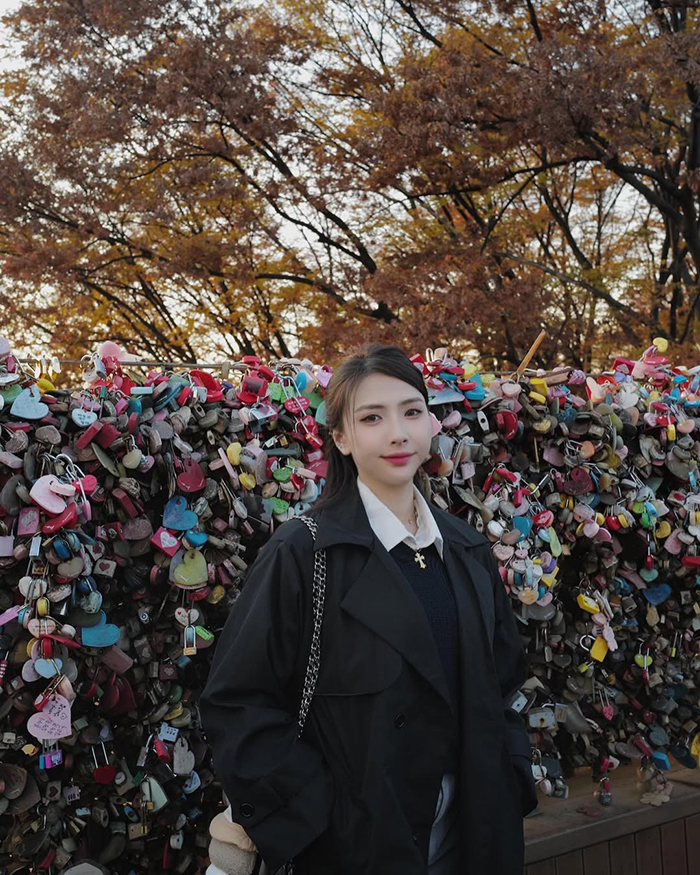 Ghé thăm khu vực Ổ khóa tình yêu tại tháp Namsan Hàn Quốc