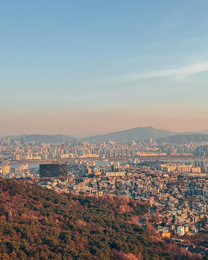 Ngắm nhìn toàn cảnh thủ đô tại tháp Namsan Hàn quốc