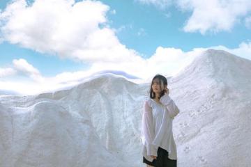 [Cập nhật] Đến cánh đồng muối Đầm Vua Ninh Thuận Khánh Hòa ngắm sắc màu rực rỡ 