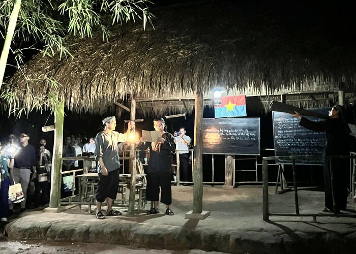 tour thăm quan đêm địa đạo Củ Chi là sản phẩm giúp tăng trải nghiệm cho du khách