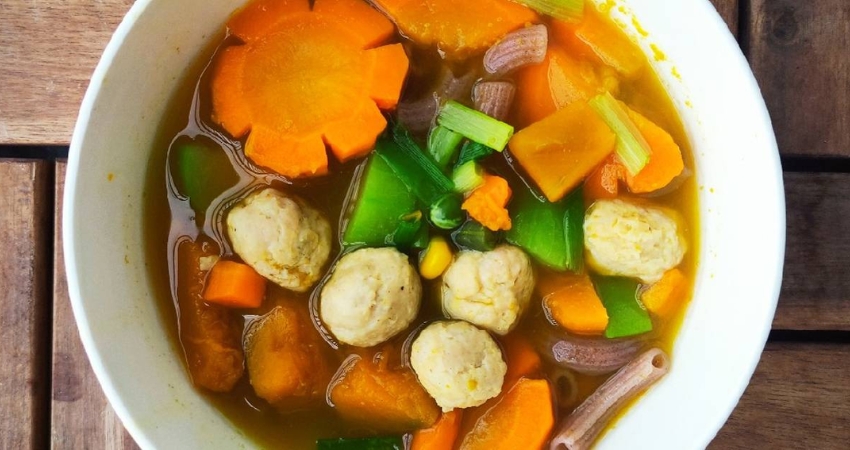 Cùng cẩm nang du lịch Niigata thưởng thức món súp rau củ Noppe