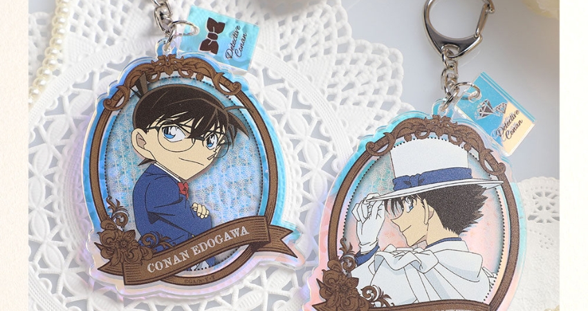 Móc khóa Conan tràn ngập trong cửa hàng lưu niệm tại Tottori