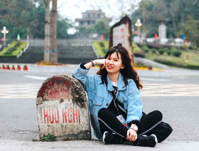 Bạn có thể chụp ảnh sống ảo khi tới Cửa khẩu Quốc tế Hữu Nghị Lạng Sơn