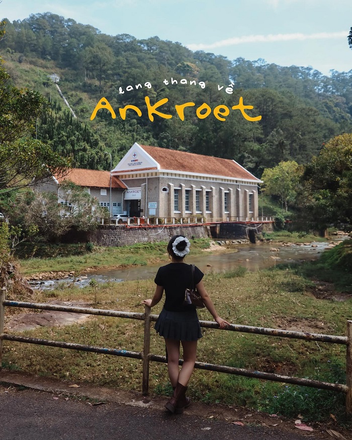 Kinh nghiêm du lịch Đà Lạt 30/4-1/5 rằng Nhà máy Thủy điện Ankroet còn nguyên vẹn hoang sơ