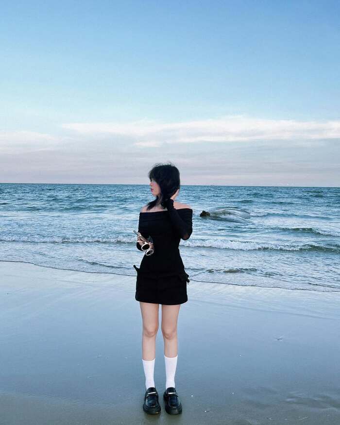 Các bãi biển vắng người gần TP HCM - Biển Lộc An